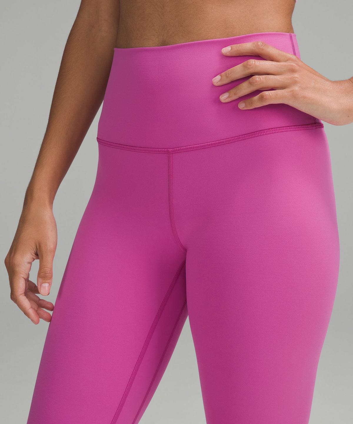 Pink Women Lululemon Align™ High-Rise Crop 23" Leggings | AU_LuLu52140