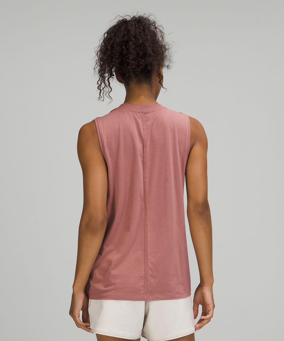 Pink Women Lululemon All Yours Shirts | AU_LuLu38136