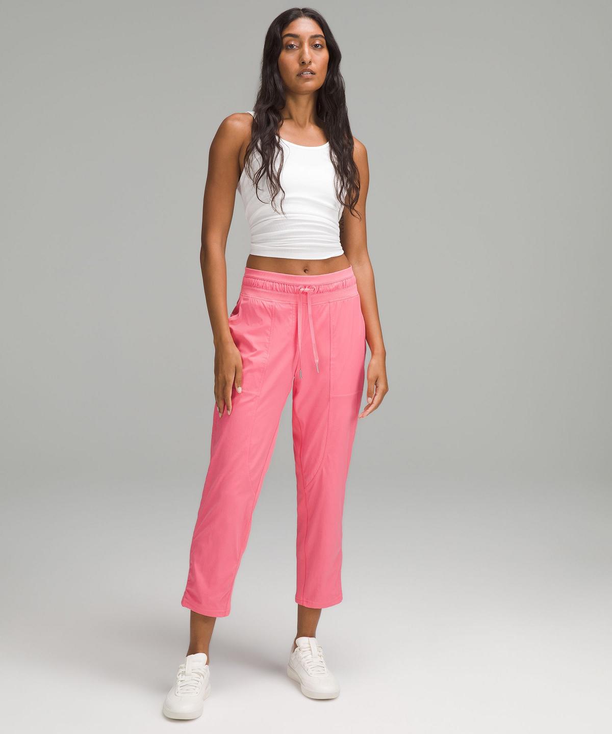 Pink Women Lululemon Dance Studio Mid-Rise Cropped Pants | AU_LuLu82670