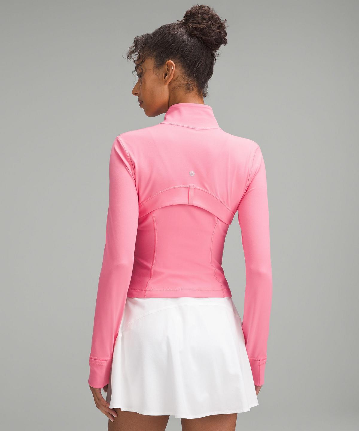 Pink Women Lululemon Define Cropped Coats & Jackets | AU_LuLu88842