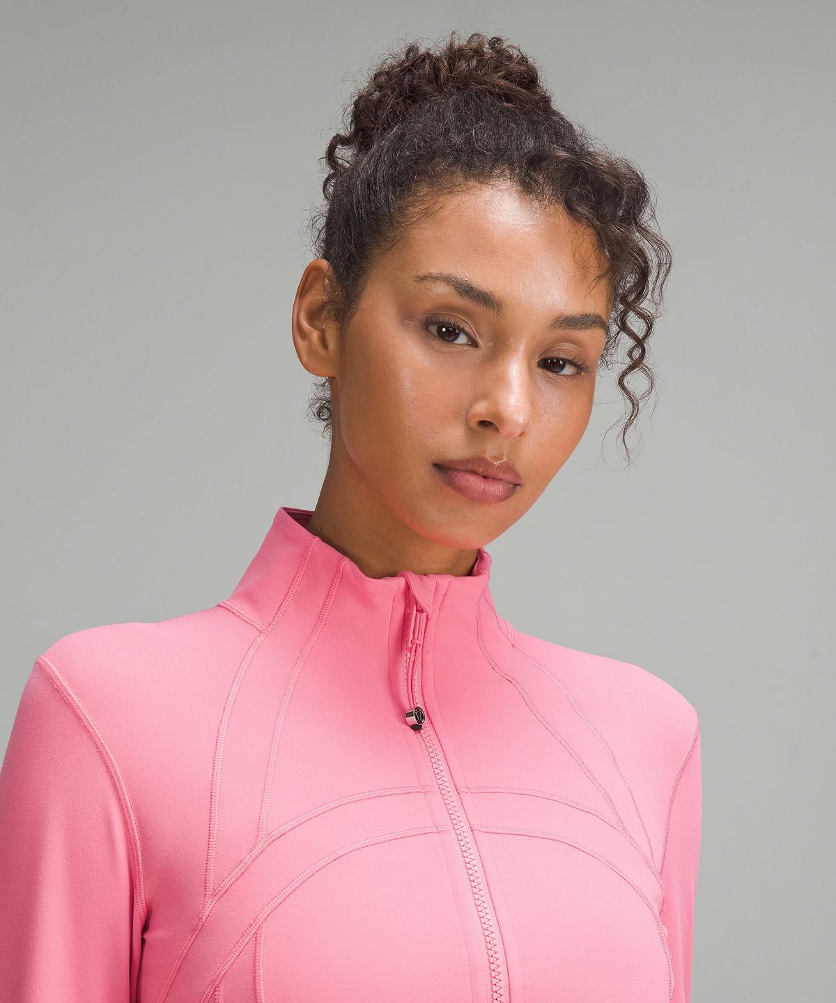 Pink Women Lululemon Define Cropped Coats & Jackets | AU_LuLu88842