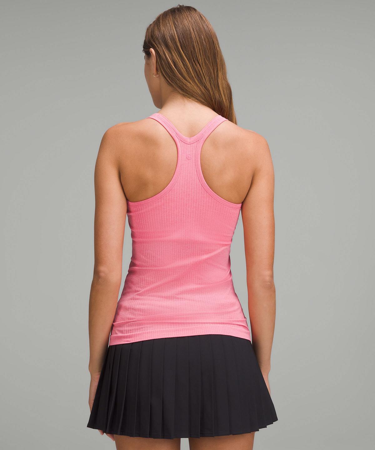 Pink Women Lululemon Ebb to Street Shirts | AU_LuLu89088