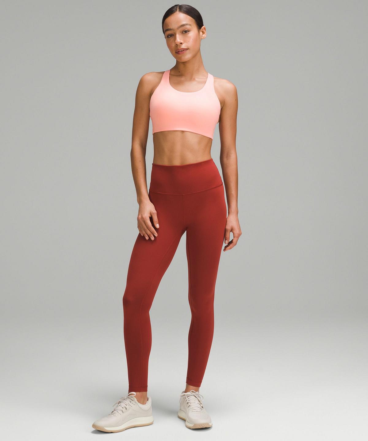 Pink Women Lululemon Energy Sports Bra | AU_LuLu80993