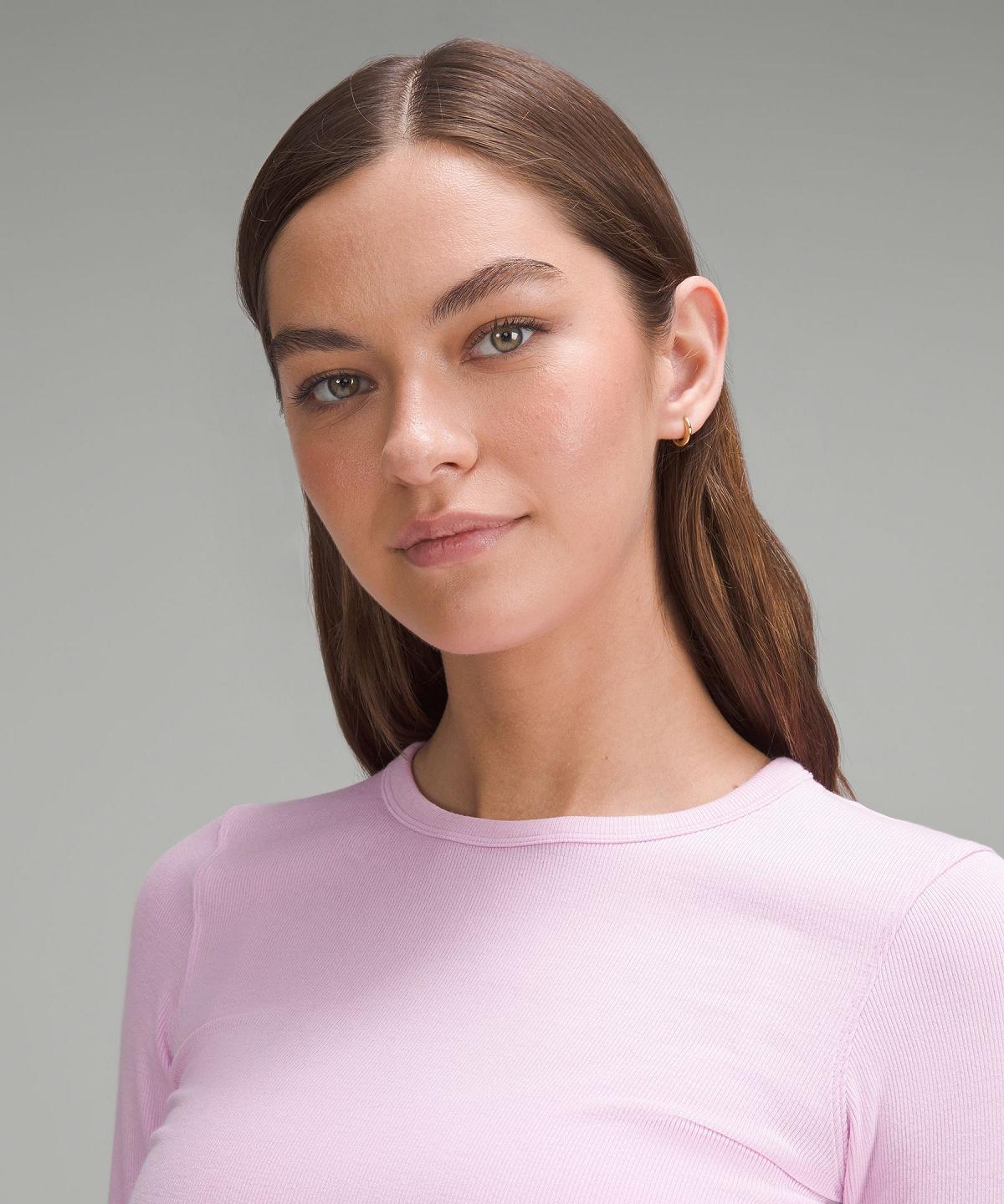 Pink Women Lululemon Hold Tight Long-Sleeve Shirts | AU_LuLu18556