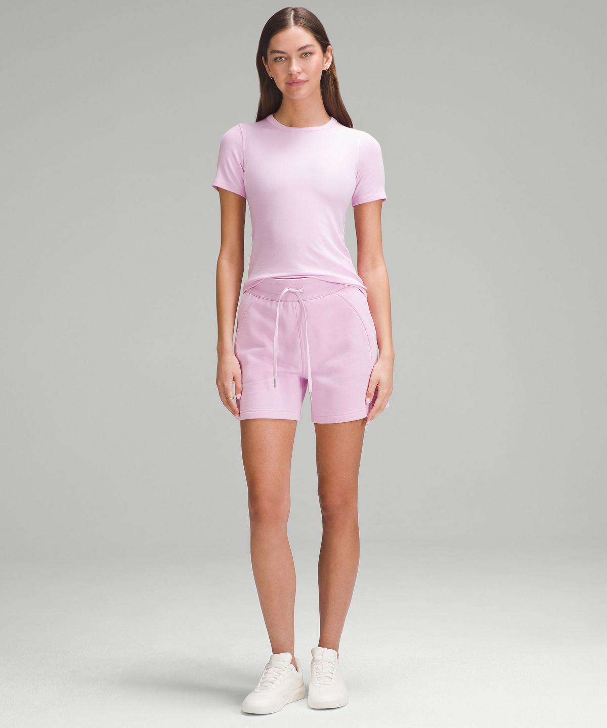 Pink Women Lululemon Hold Tight Short-Sleeve Shirts | AU_LuLu85966