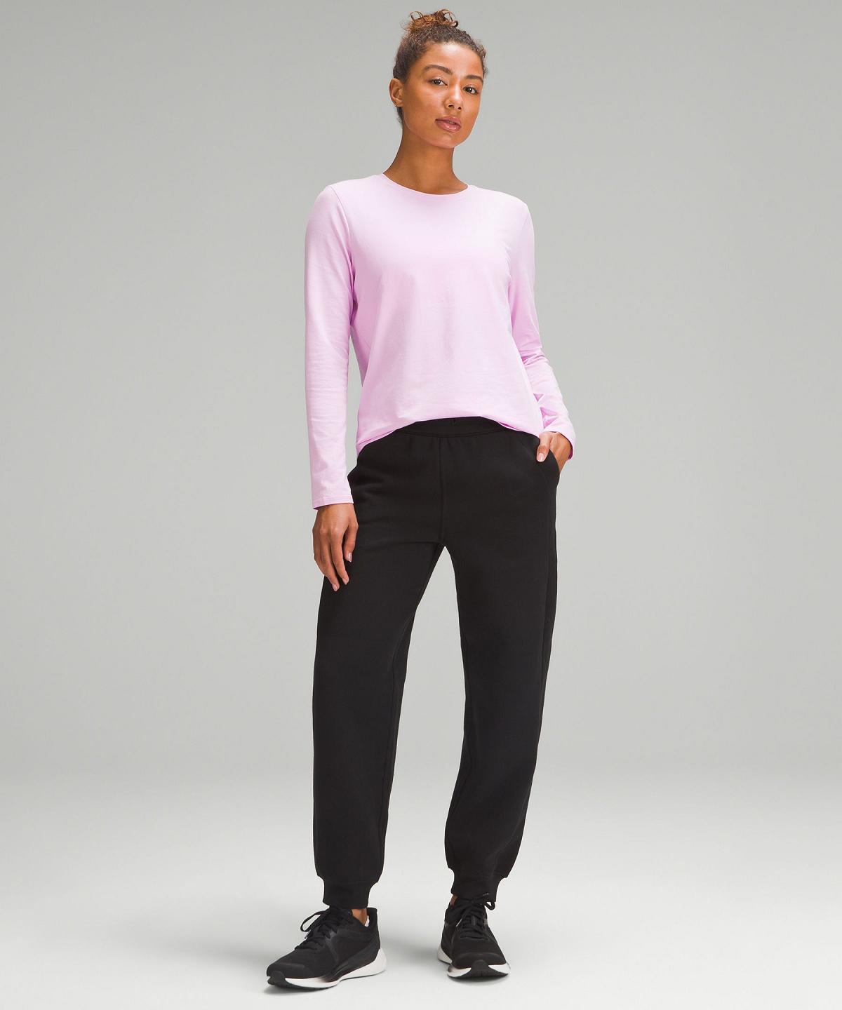 Pink Women Lululemon Love Long-Sleeve Shirts | AU_LuLu46652