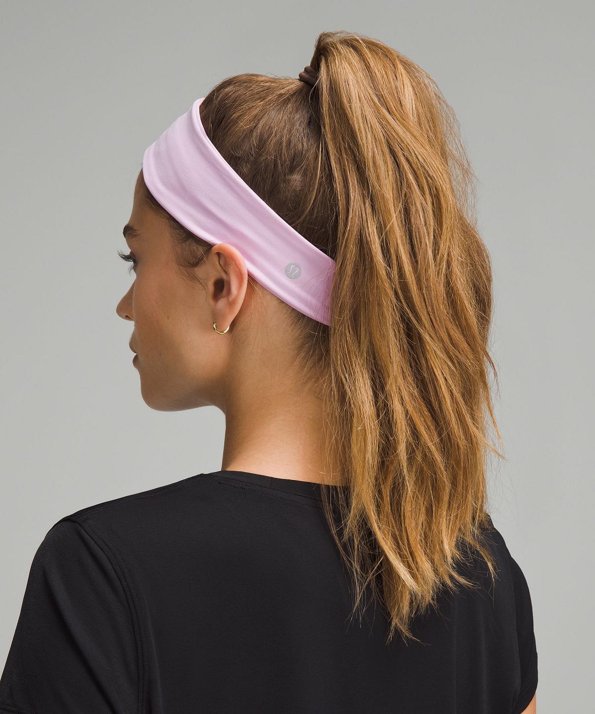 Pink Women Lululemon Luxtreme Training Headband Hair Accessories | AU_LuLu62875