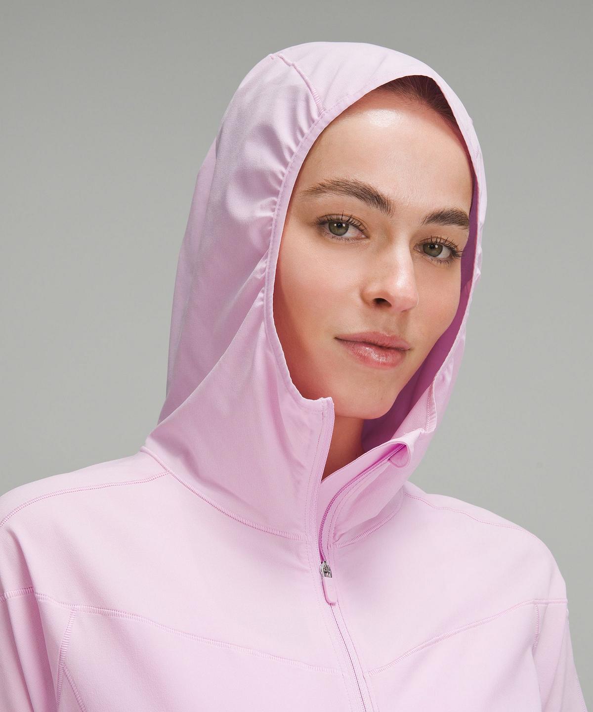 Pink Women Lululemon Mist Over Windbreaker Coats & Jackets | AU_LuLu39900