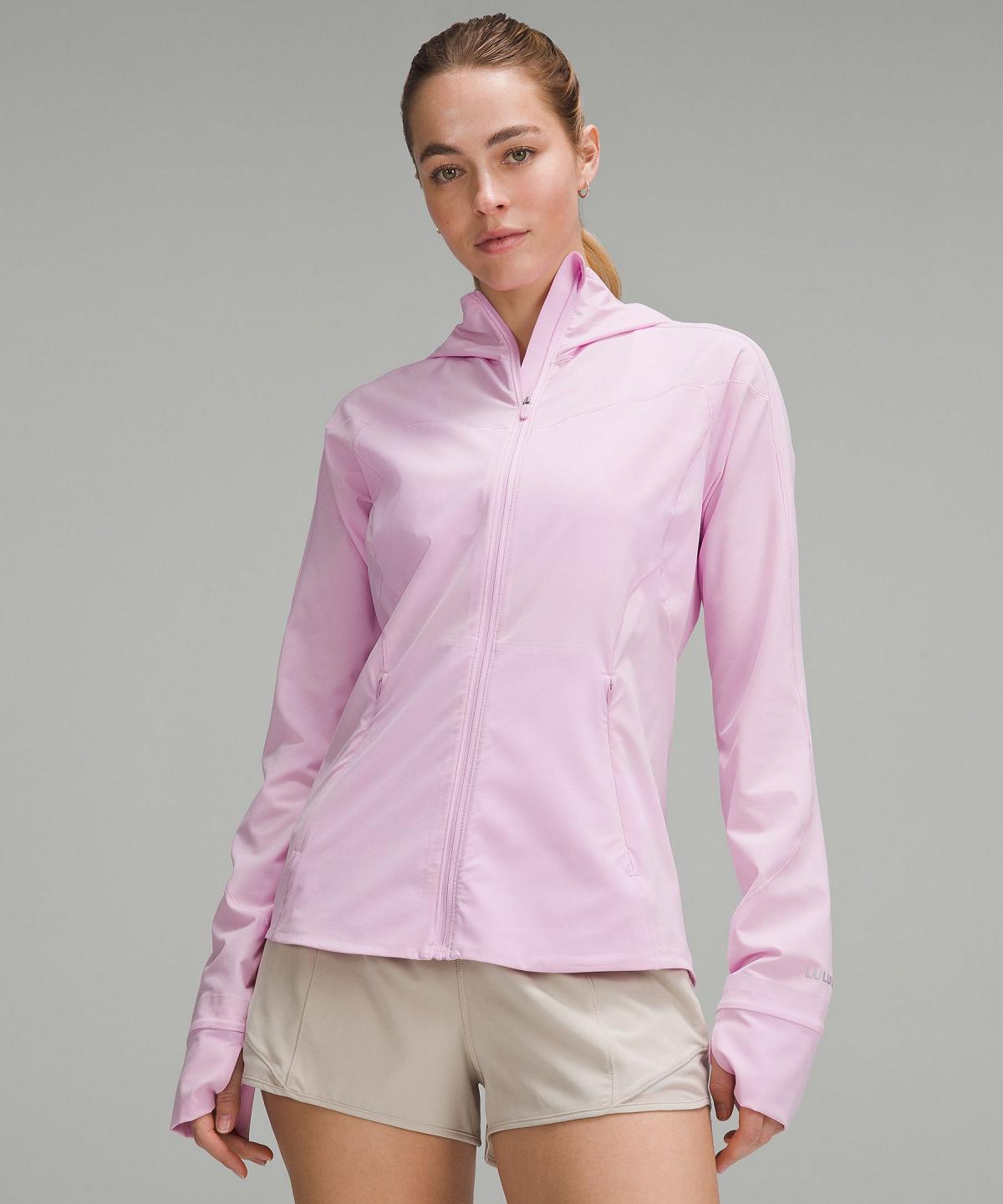 Pink Women Lululemon Mist Over Windbreaker Coats & Jackets | AU_LuLu39900