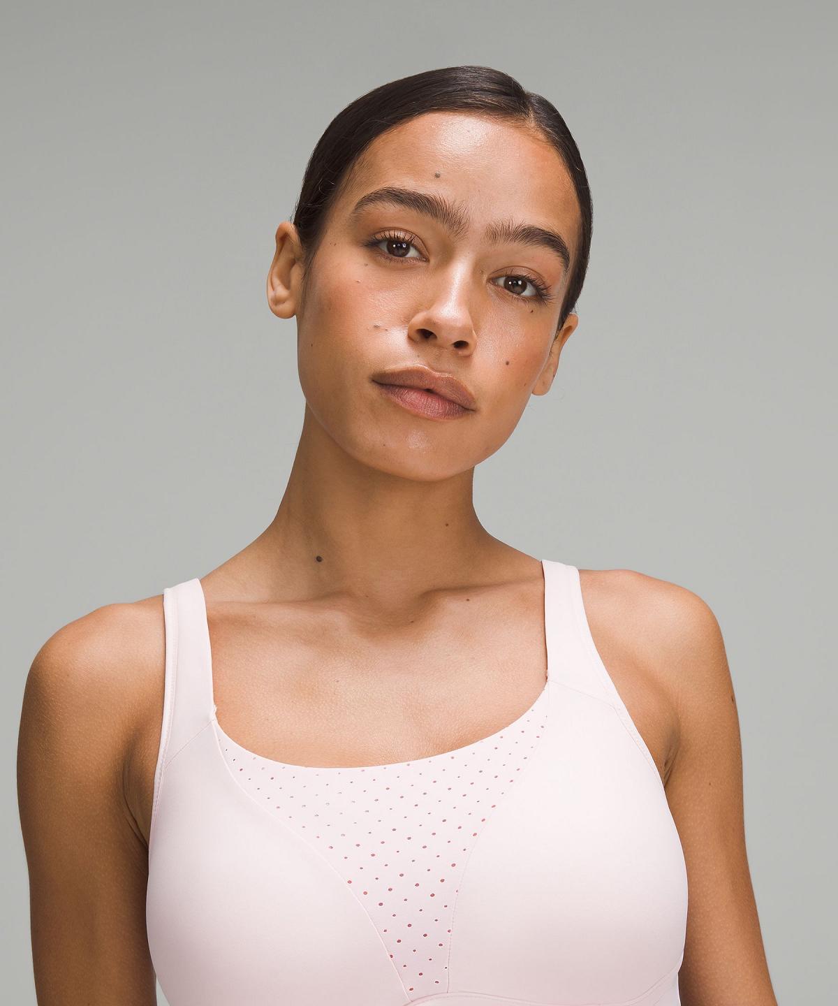 Pink Women Lululemon Run Times Sports Bra | AU_LuLu55988