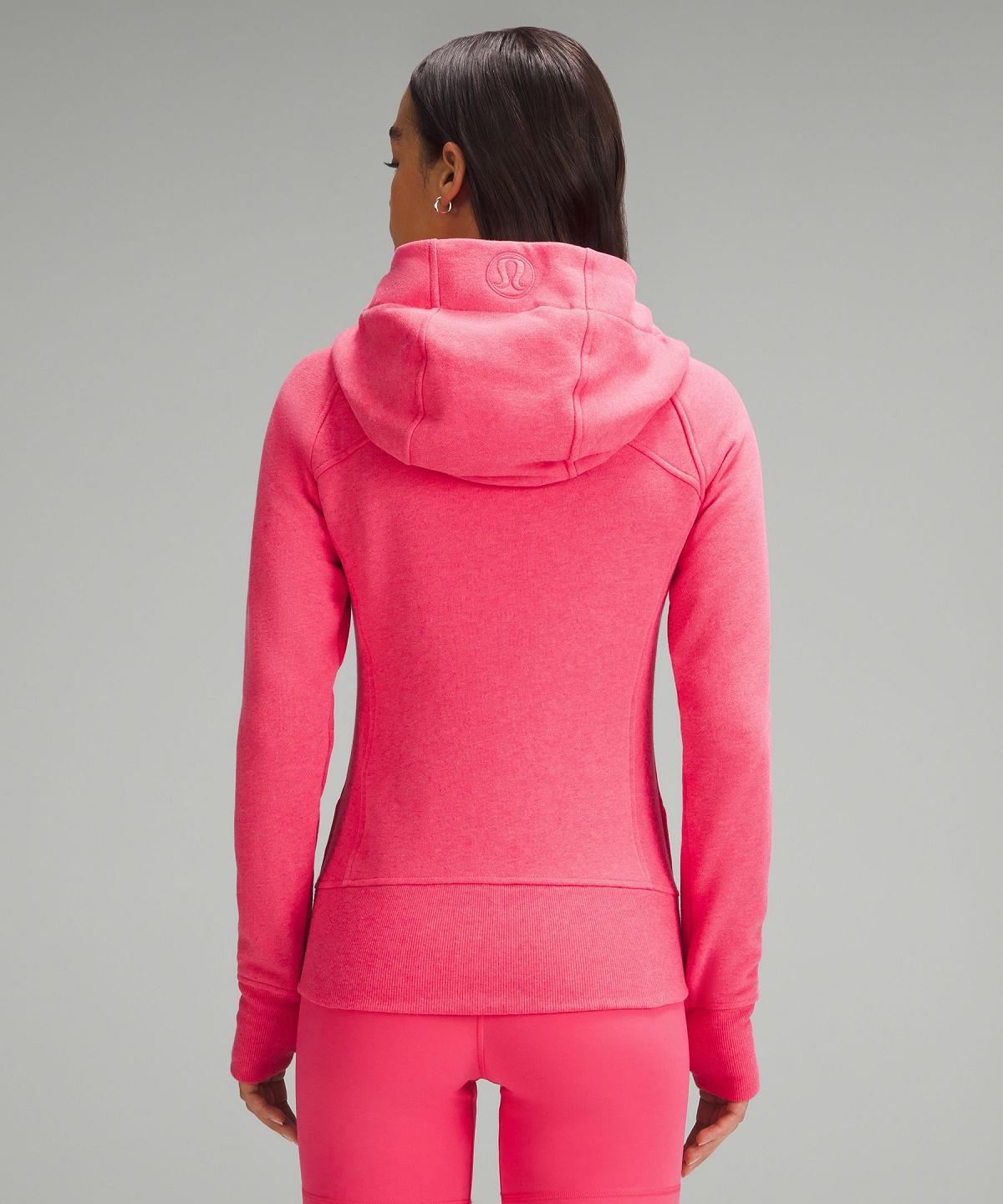 Pink Women Lululemon Scuba Full-Zip Hoodies & Sweatshirts | AU_LuLu45592