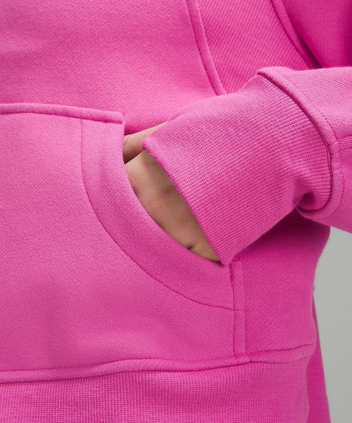 Pink Women Lululemon Scuba Oversized Funnel-Neck Half Zip Hoodies & Sweatshirts | AU_LuLu84460