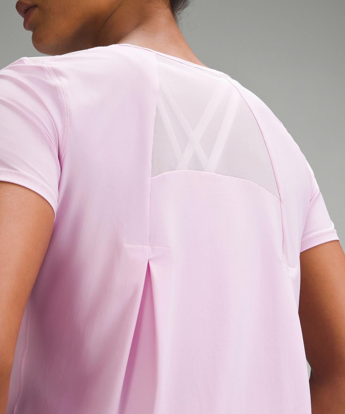 Pink Women Lululemon Sculpt Short-Sleeve Shirts | AU_LuLu21991