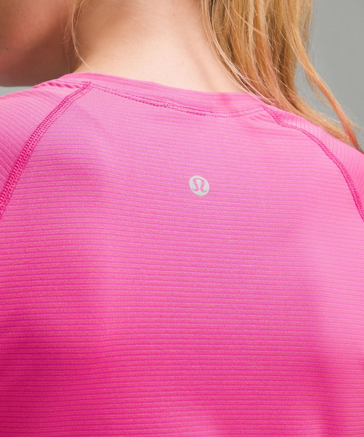 Pink Women Lululemon Swiftly Tech Short-Sleeve 2.0 Shirts | AU_LuLu17220