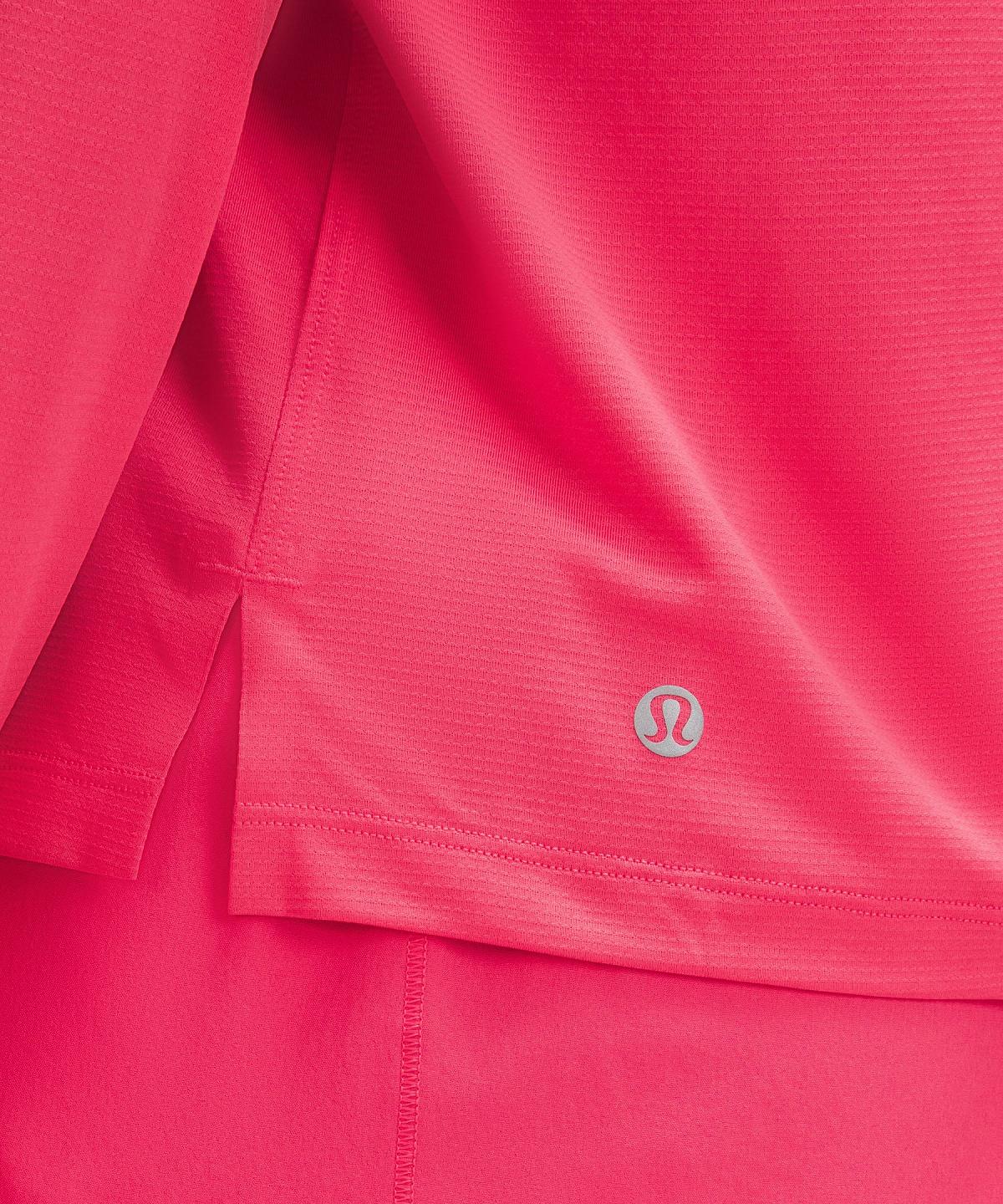 Pink Women Lululemon Ultralight Hip-Length Long Sleeve Shirts | AU_LuLu25448