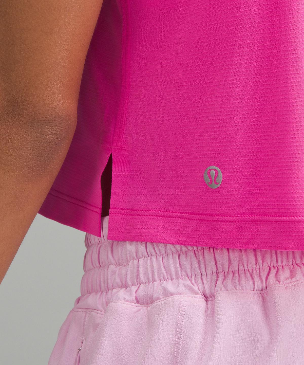 Pink Women Lululemon Ultralight Waist-Length Shirts | AU_LuLu18720