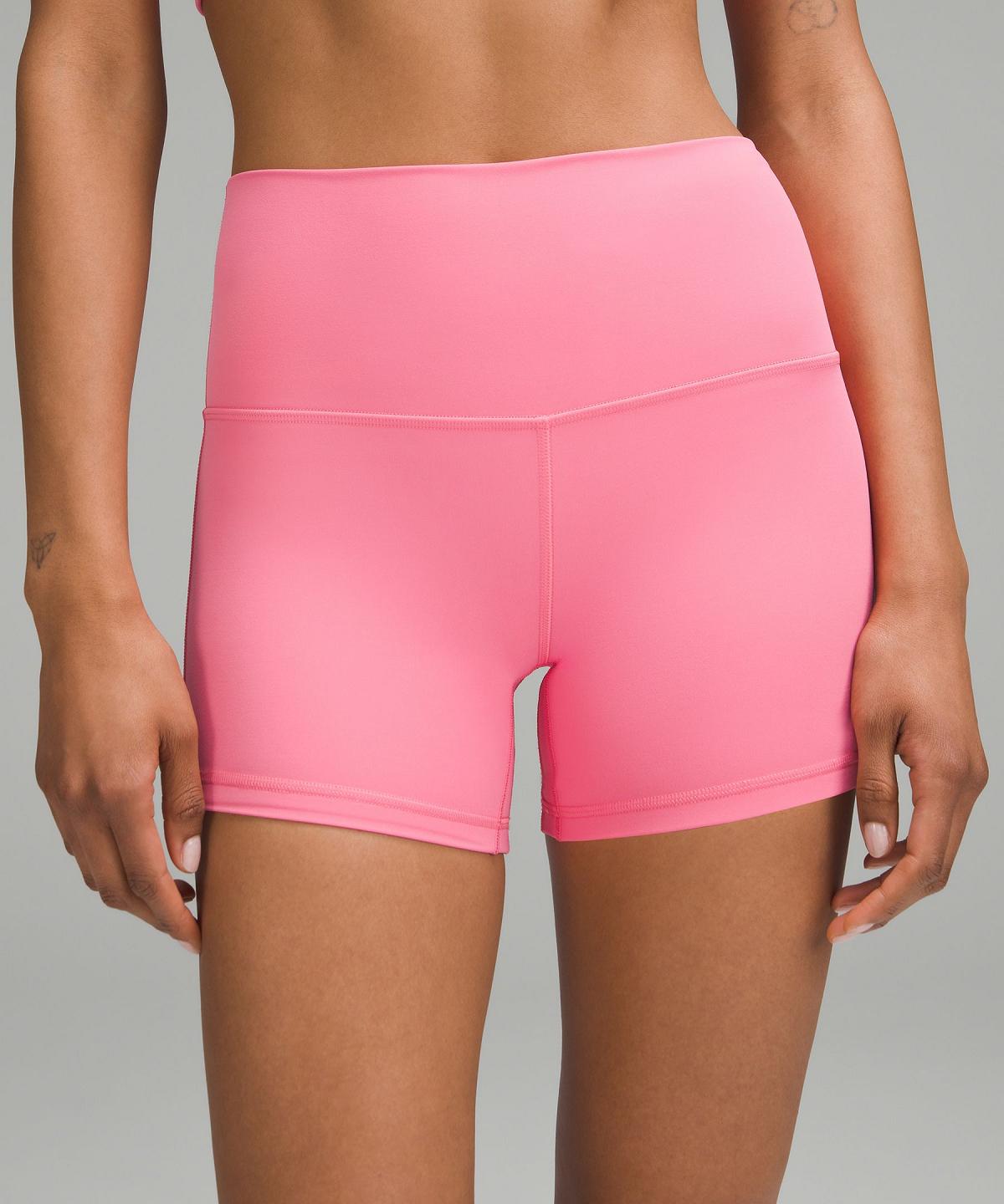 Pink Women Lululemon lululemon Align™ High-Rise 4" Shorts | AU_LuLu83785