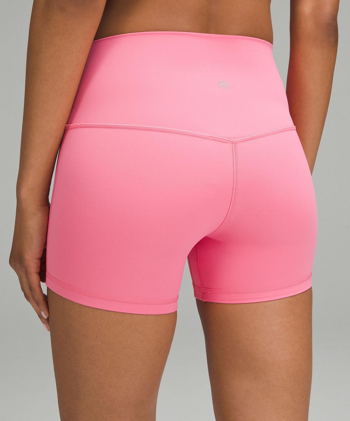 Pink Women Lululemon lululemon Align™ High-Rise 4" Shorts | AU_LuLu83785