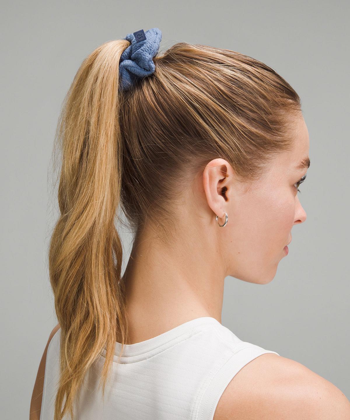 Pink / Blue Women Lululemon Uplifting Scrunchies Textured Hair Accessories | AU_LuLu85388