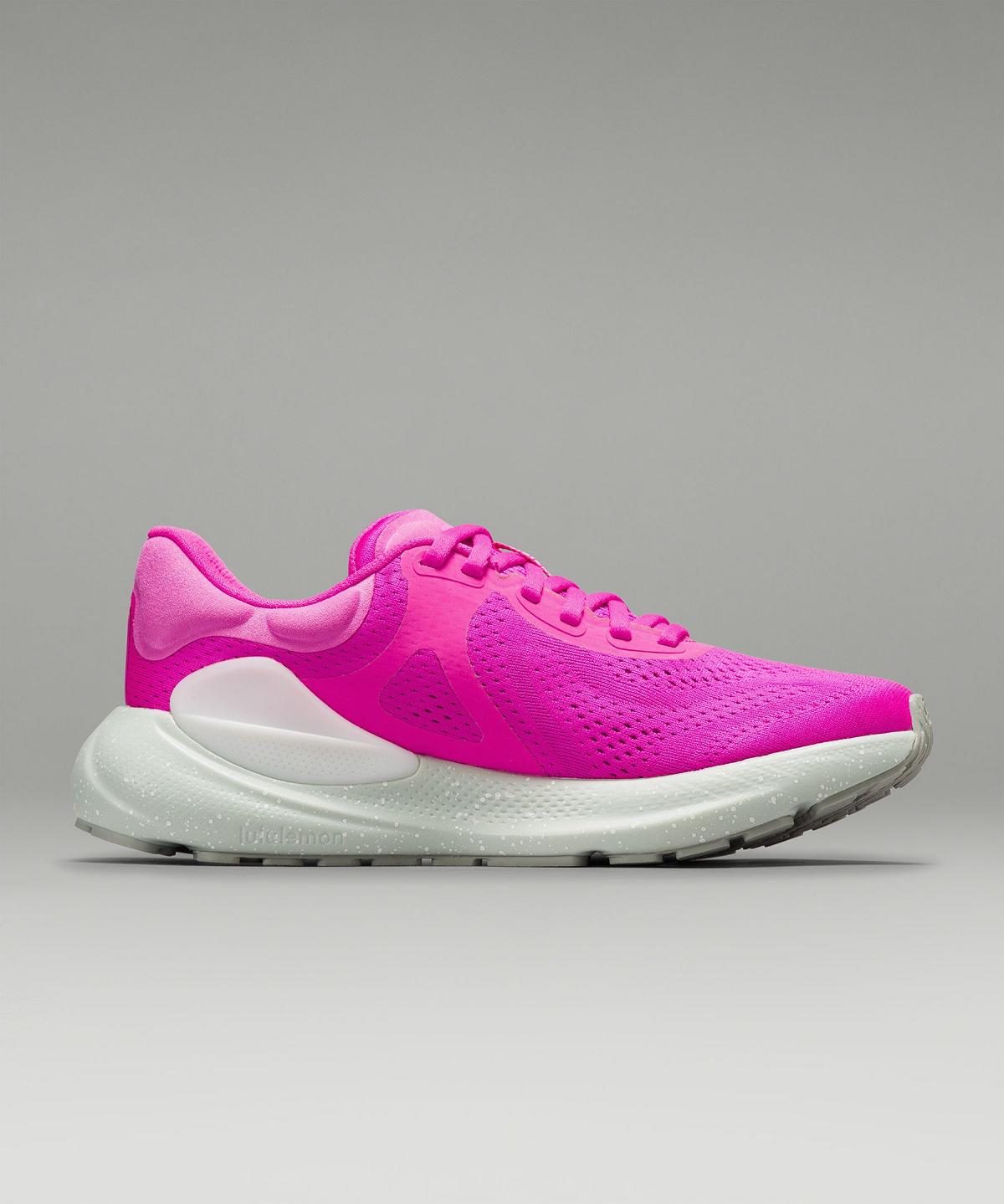 Pink / White Women Lululemon Beyondfeel Women's Running Shoes | AU_LuLu75613