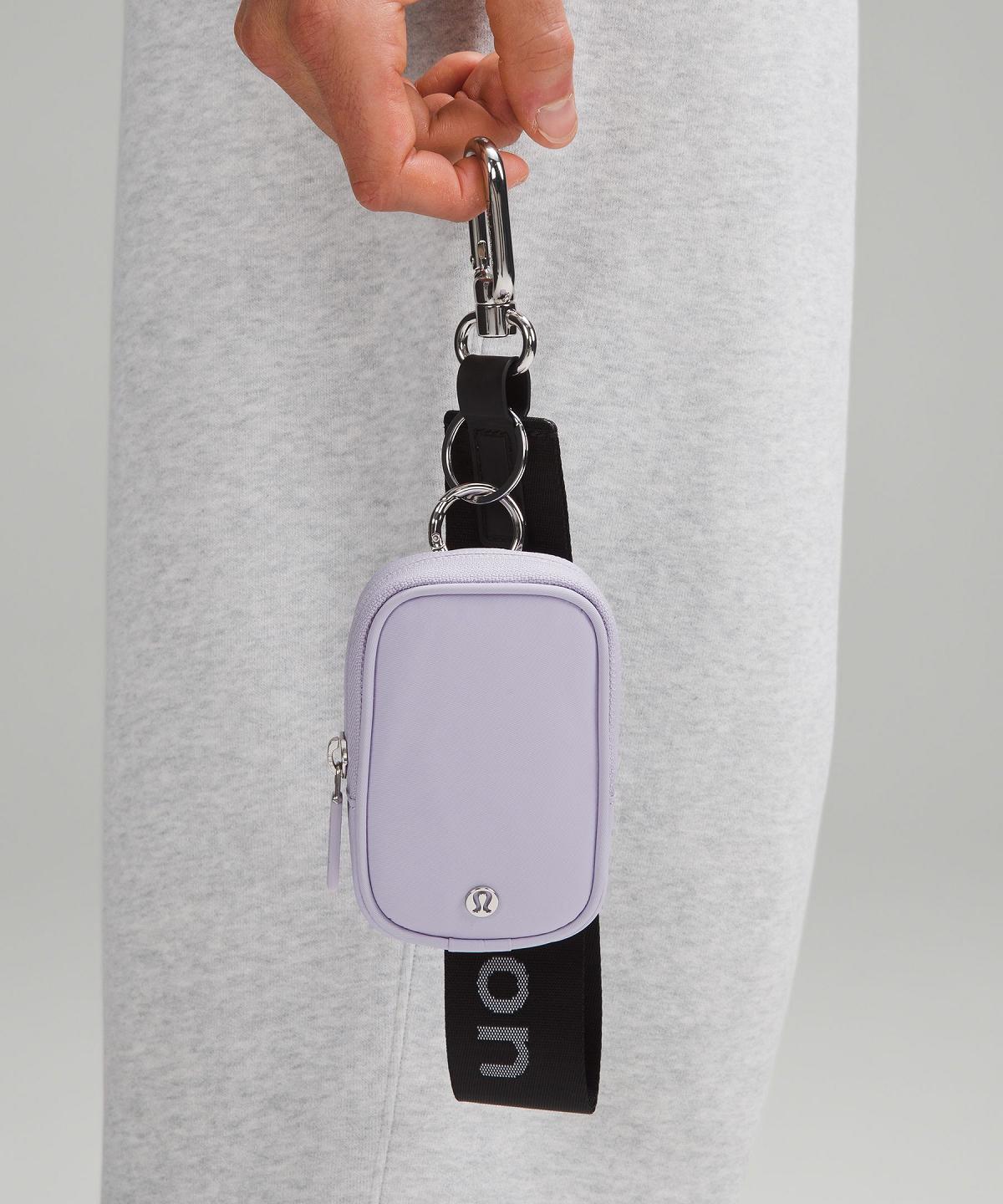 Purple Bag Lululemon Clippable Nano Pouch Wallets & Pouches | AU_LuLu17012