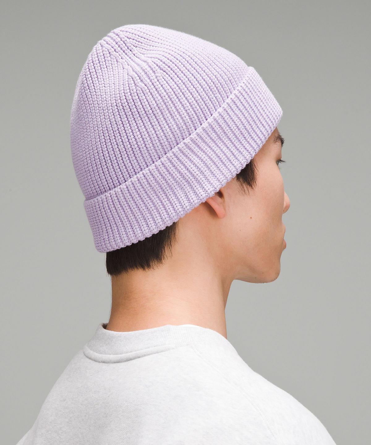 Purple Men Lululemon Close-Fit Cotton-Blend Ribbed Hats | AU_LuLu91225