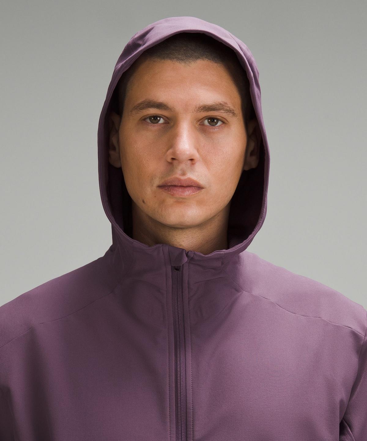 Purple Men Lululemon Warp Light Packable Coats & Jackets | AU_LuLu16613