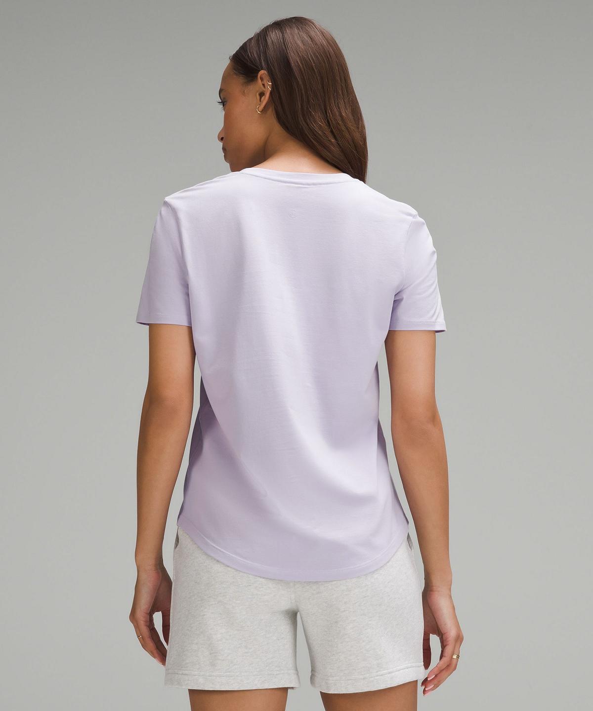 Purple Women Lululemon Love V-Neck T-Shirt Shirts | AU_LuLu16706