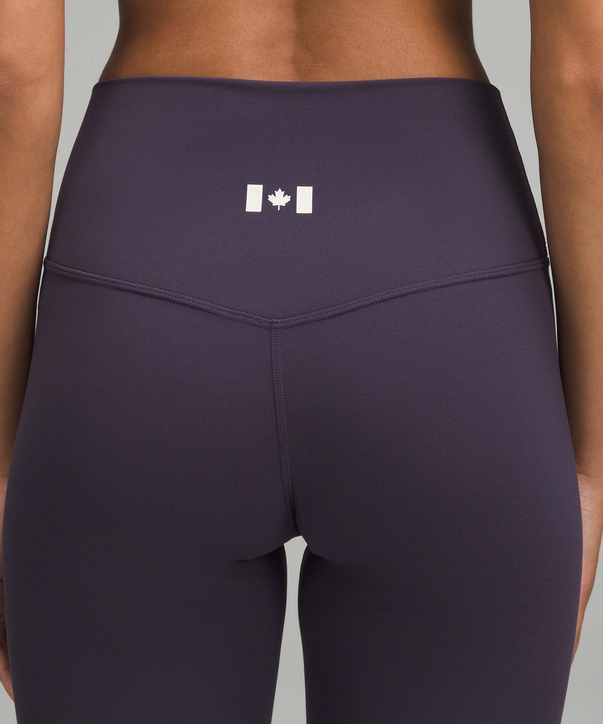 Purple Women Lululemon Team Canada Align™ High-Rise Pant 25" Leggings | AU_LuLu17248