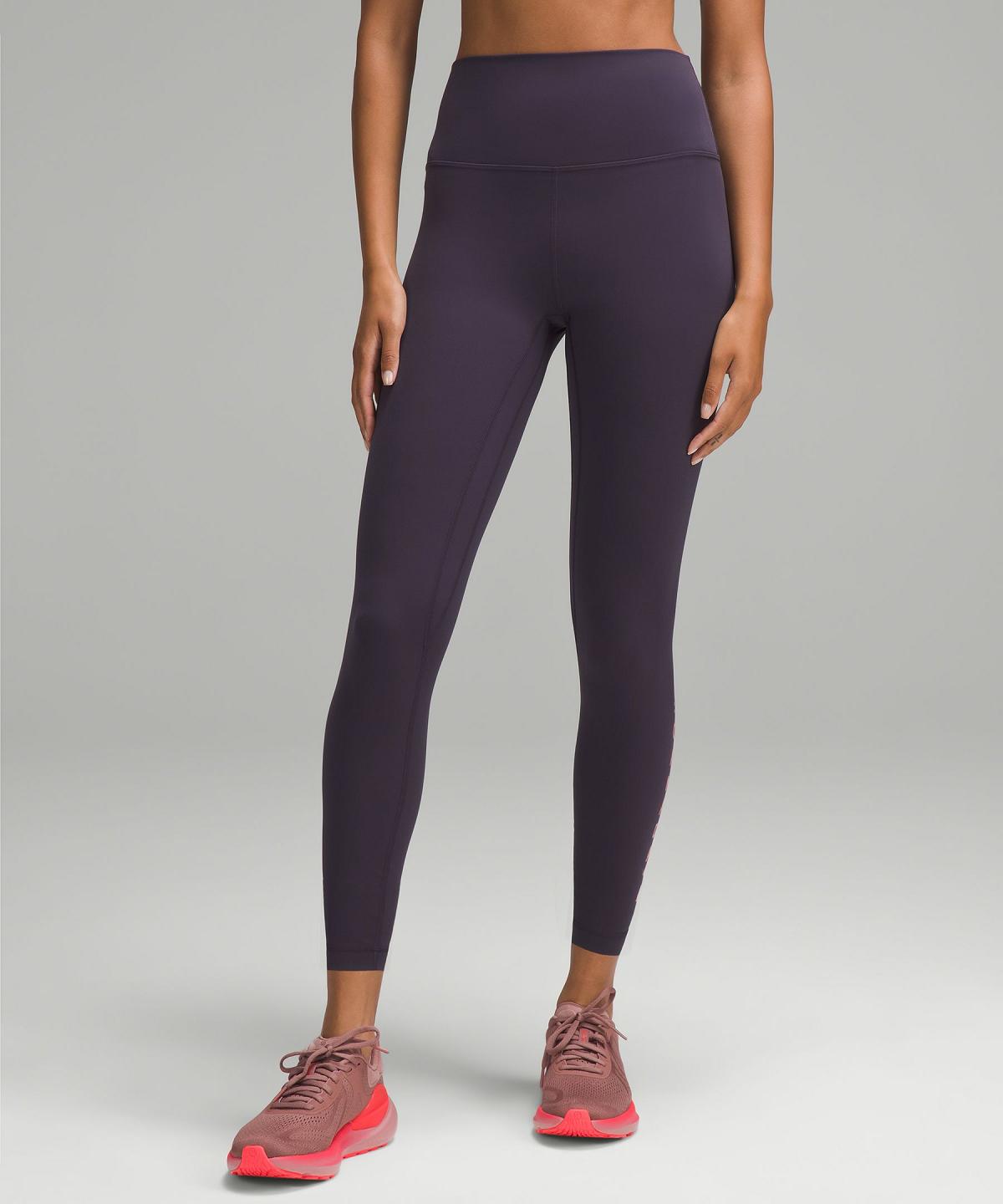 Purple Women Lululemon Team Canada Align™ High-Rise25" Pants | AU_LuLu80008