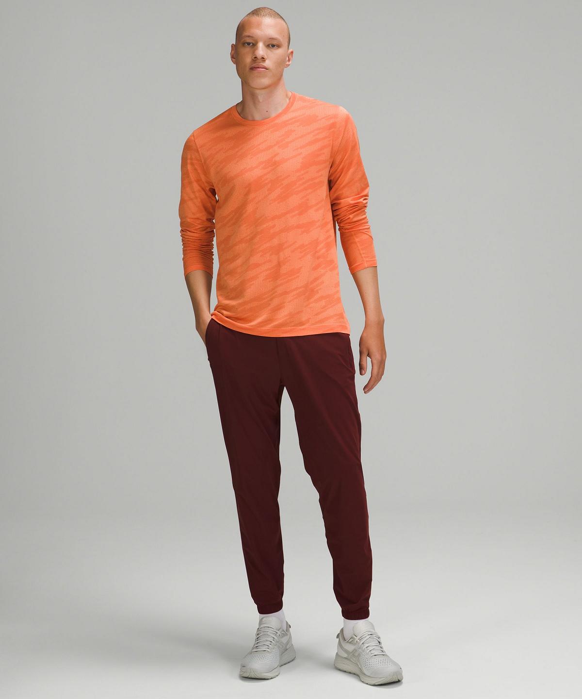 Red Burgundy Men Lululemon Surge Pants | AU_LuLu68173