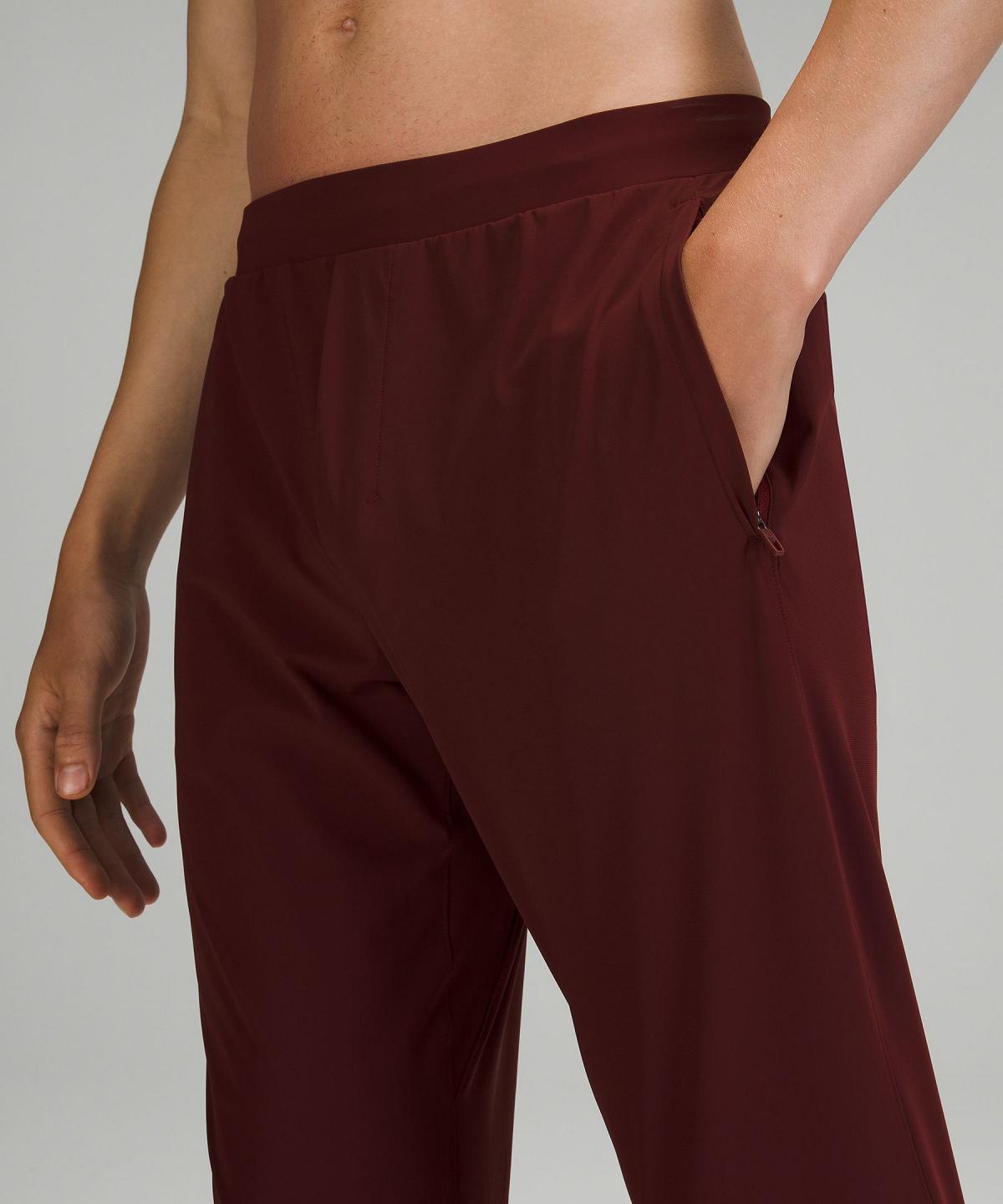 Red Burgundy Men Lululemon Surge Pants | AU_LuLu68173