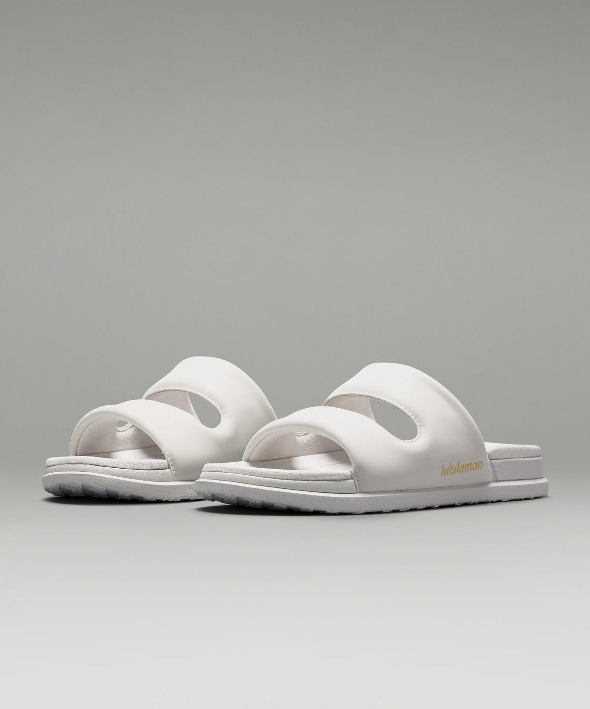 Silver Women Lululemon Restfeel Women's Sandal Shoes | AU_LuLu39376