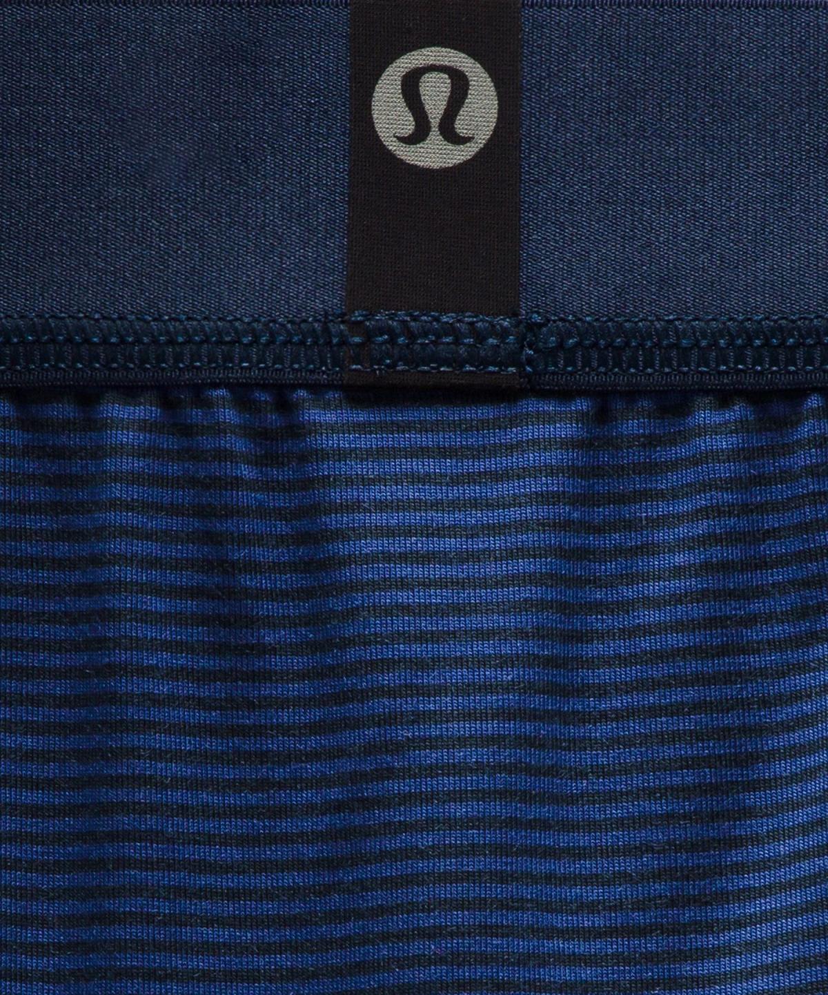 Stripes / Stripes Red / Stripes Blue Navy Men Lululemon Always In Motion Long Boxer 7" Underwear | AU_LuLu47573