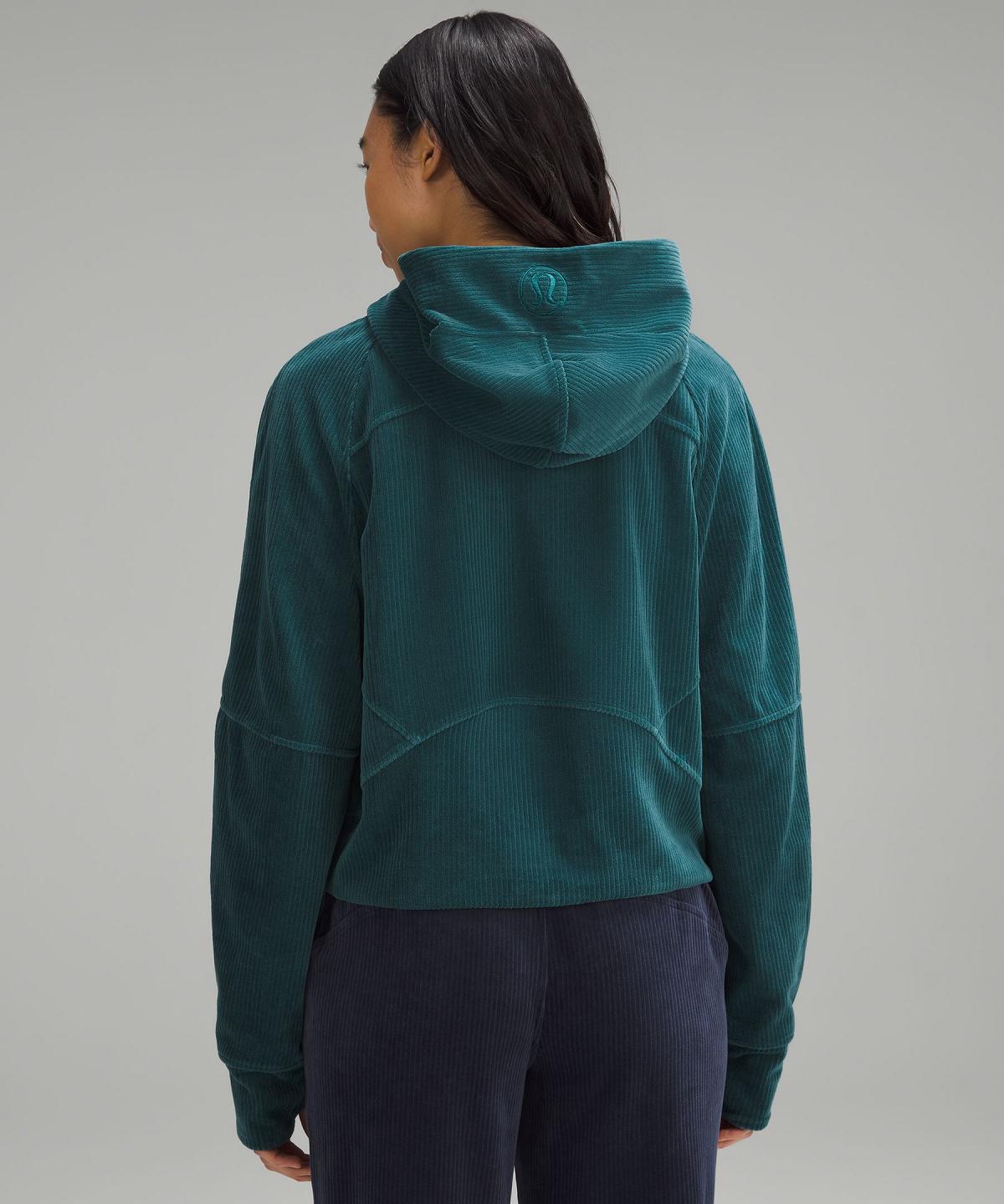 Turquoise Women Lululemon Scuba Oversized Hoodies & Sweatshirts | AU_LuLu20837