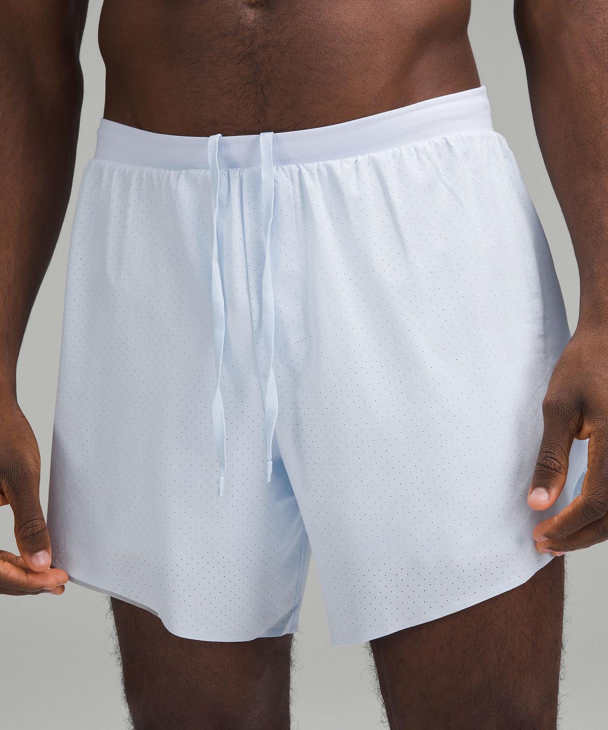 White Men Lululemon Fast and Free Lined 6" Shorts | AU_LuLu98035