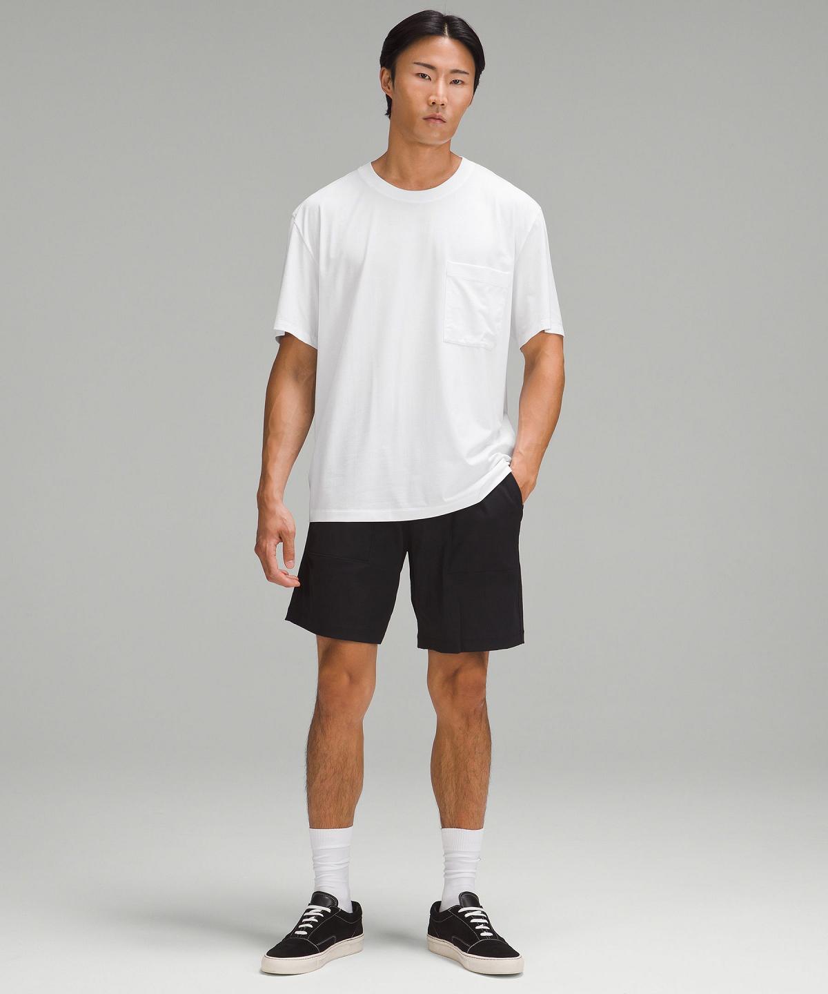 White Men Lululemon Fundamental Oversized T Shirts | AU_LuLu44819