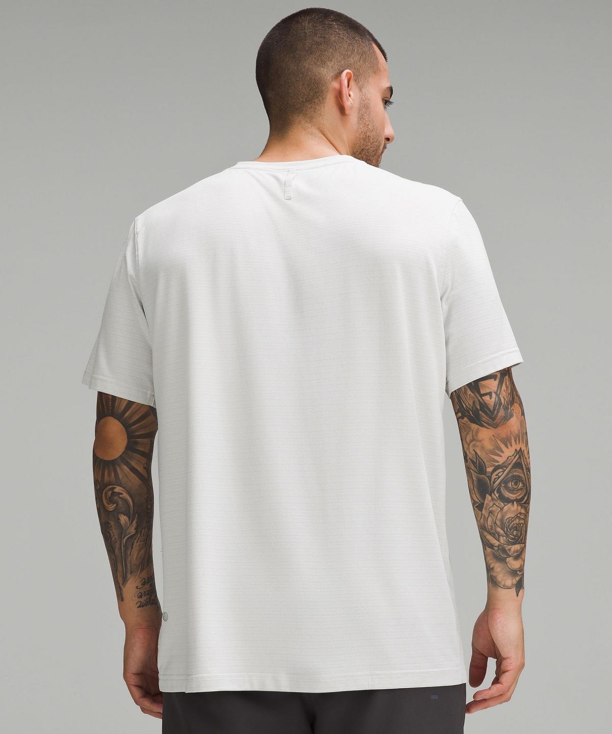 White Men Lululemon License to Train Relaxed-Fit Short-Sleeve T Shirts | AU_LuLu15277