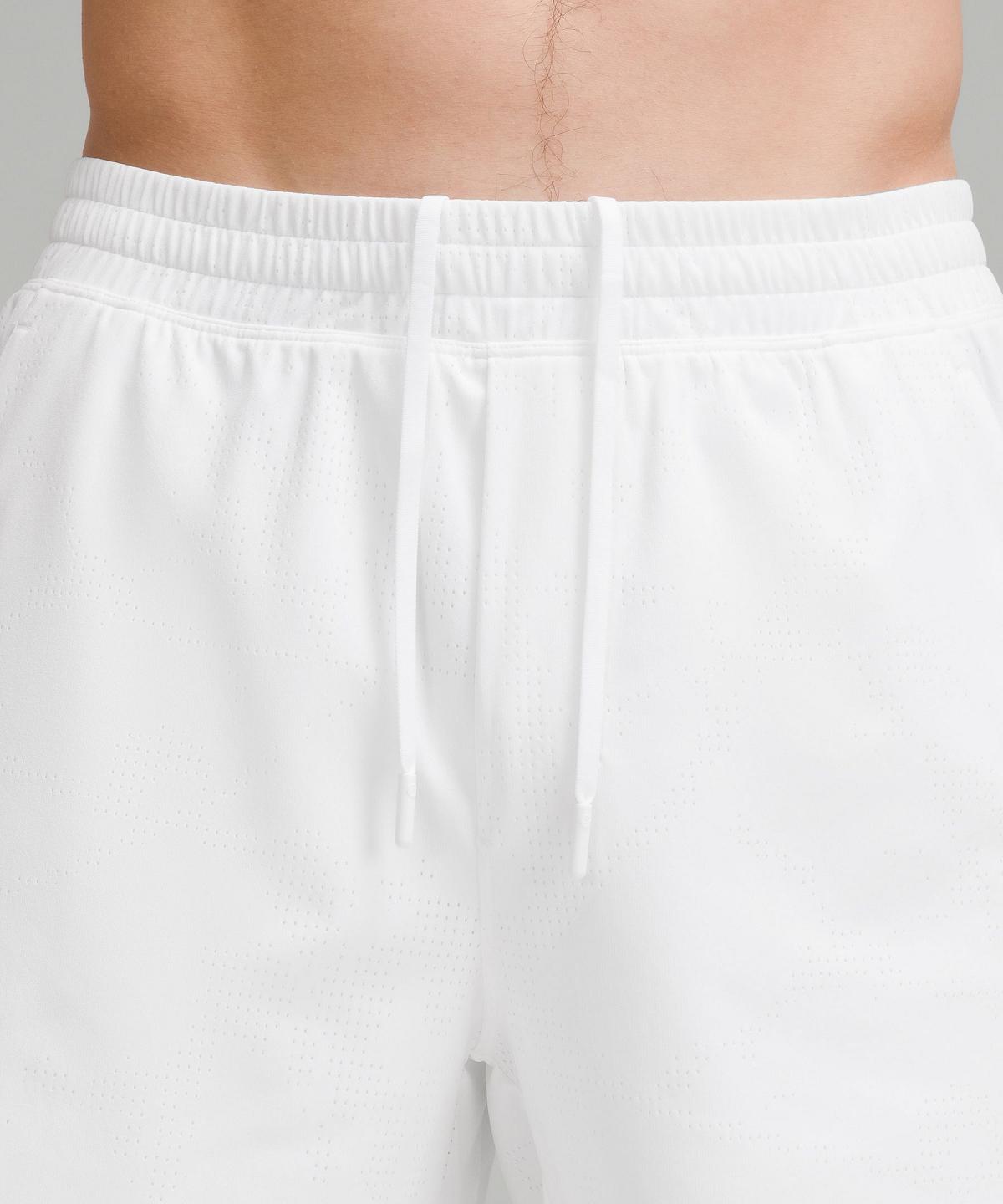 White Men Lululemon Pace Breaker Lined 7" Shorts | AU_LuLu81468