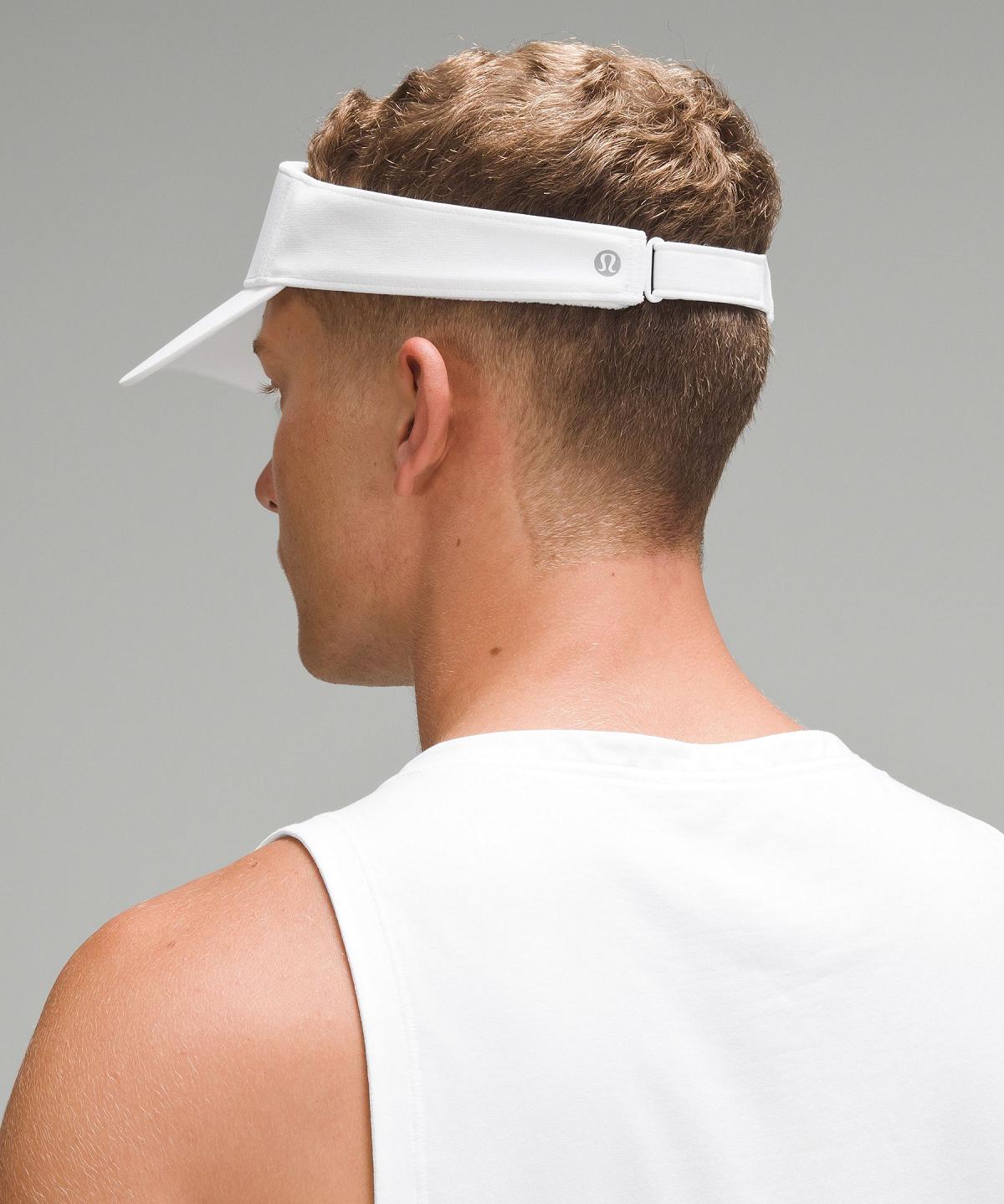 White Men Lululemon Removable Sweatband All-Sport Visor Hats | AU_LuLu72448