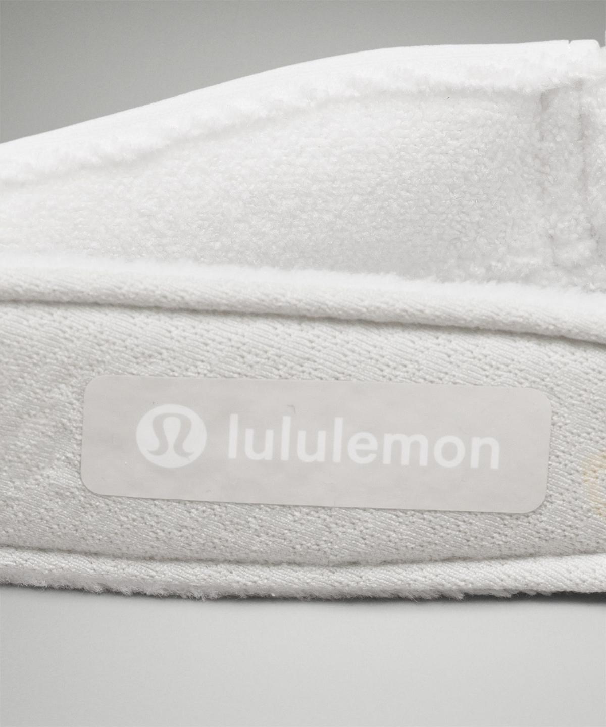 White Men Lululemon Removable Sweatband All-Sport Visor Hats | AU_LuLu72448