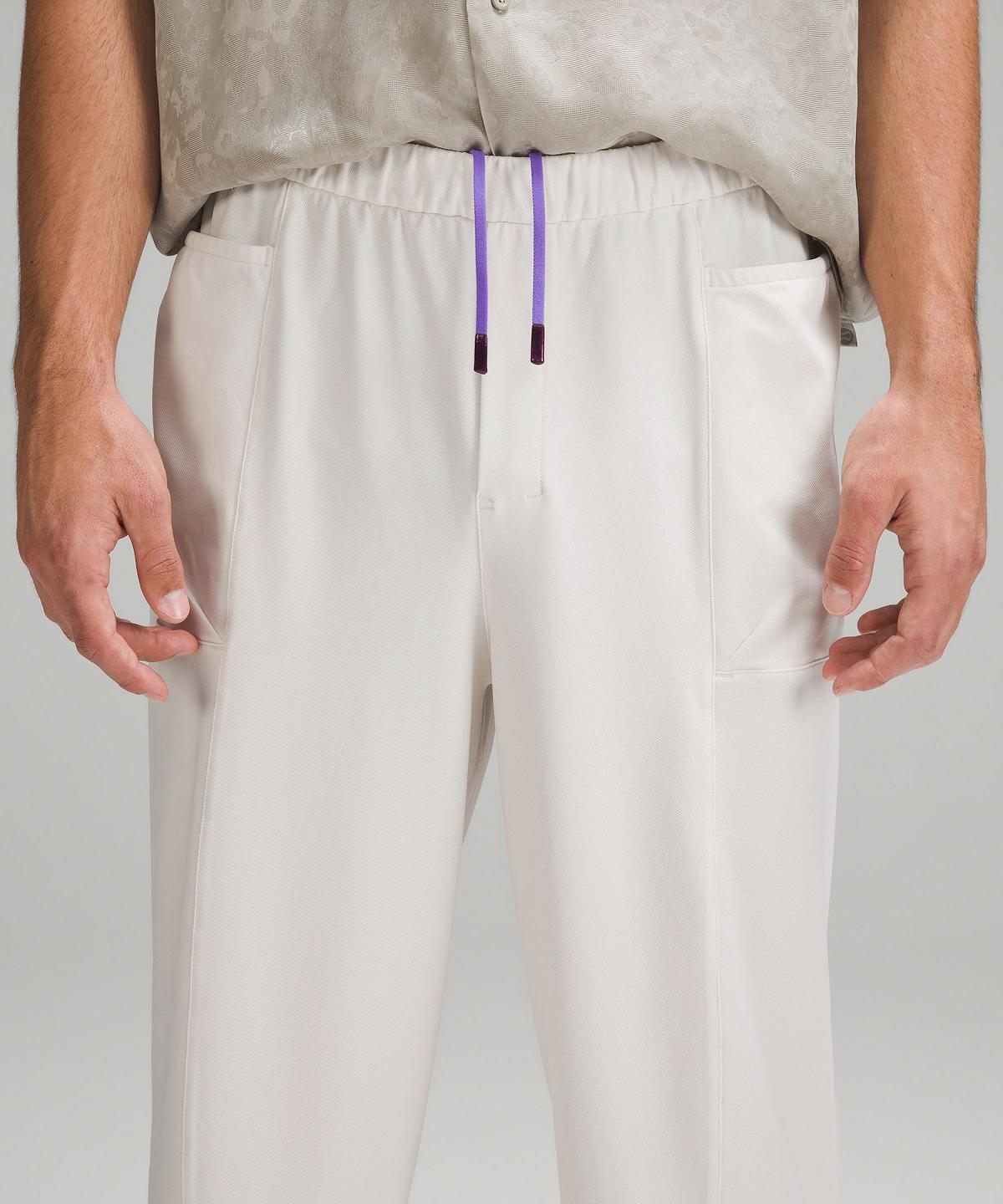 White Men Lululemon Stretch Cupros 26"L Pants | AU_LuLu40155