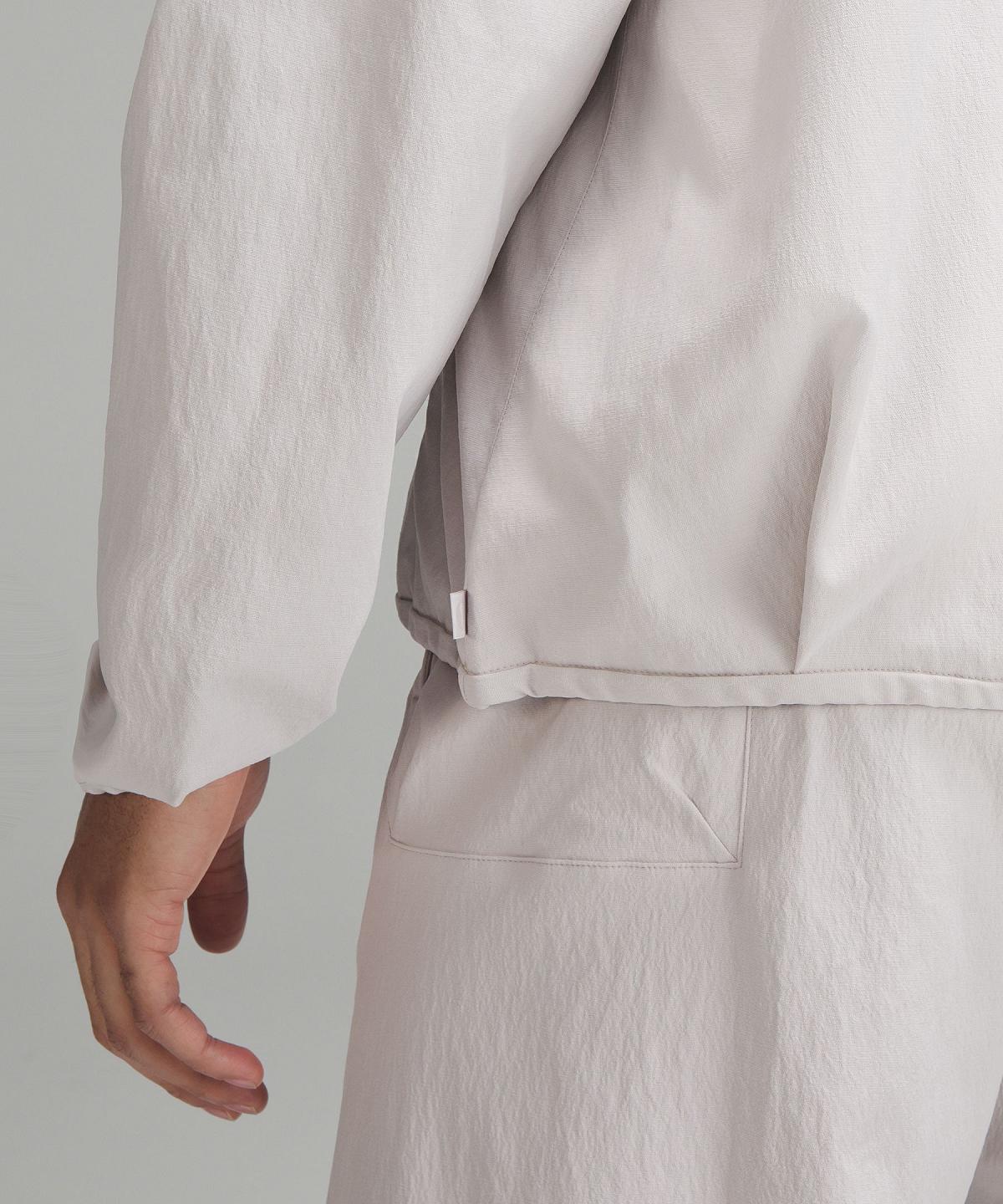 White Men Lululemon Stretch Woven Half-Zip Hoodies & Sweatshirts | AU_LuLu34642