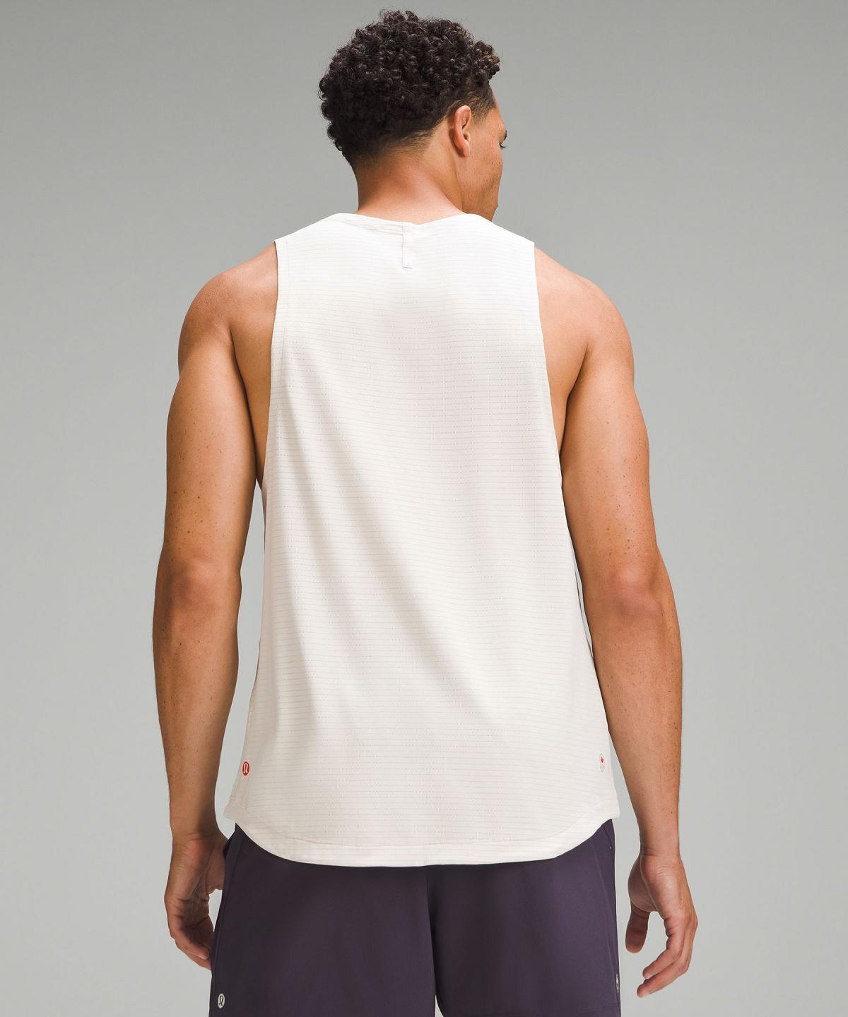 White Men Lululemon Team Canada License to Train Sleeveless Shirts | AU_LuLu60961