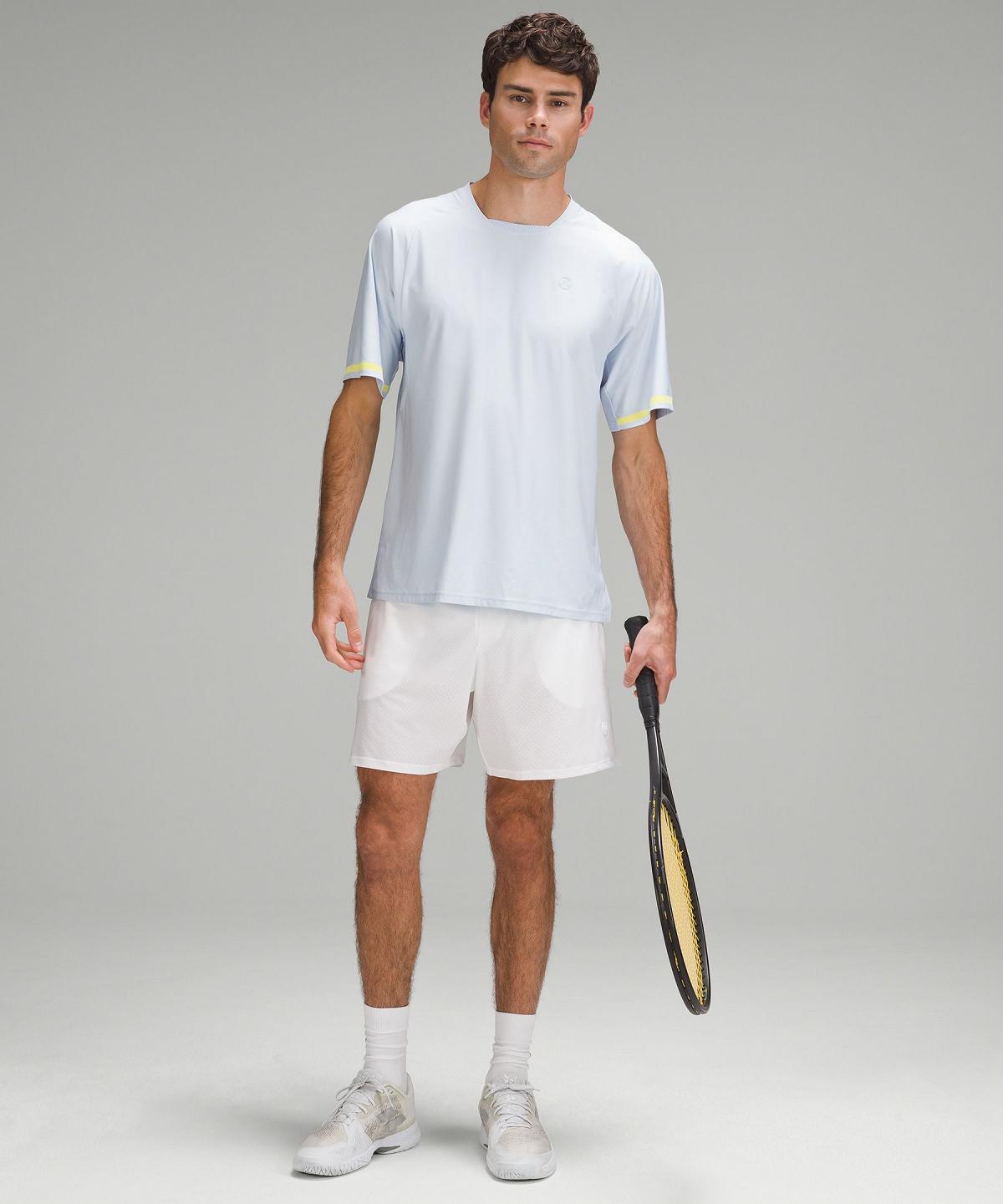 White Men Lululemon Tennis Short-Sleeve T Shirts | AU_LuLu38271