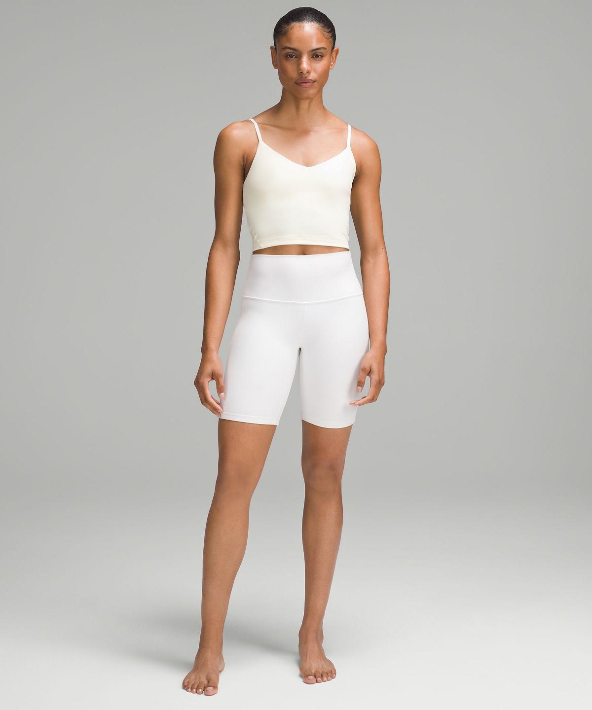 White Women Lululemon Align™ Cropped Cami Shirts | AU_LuLu75446