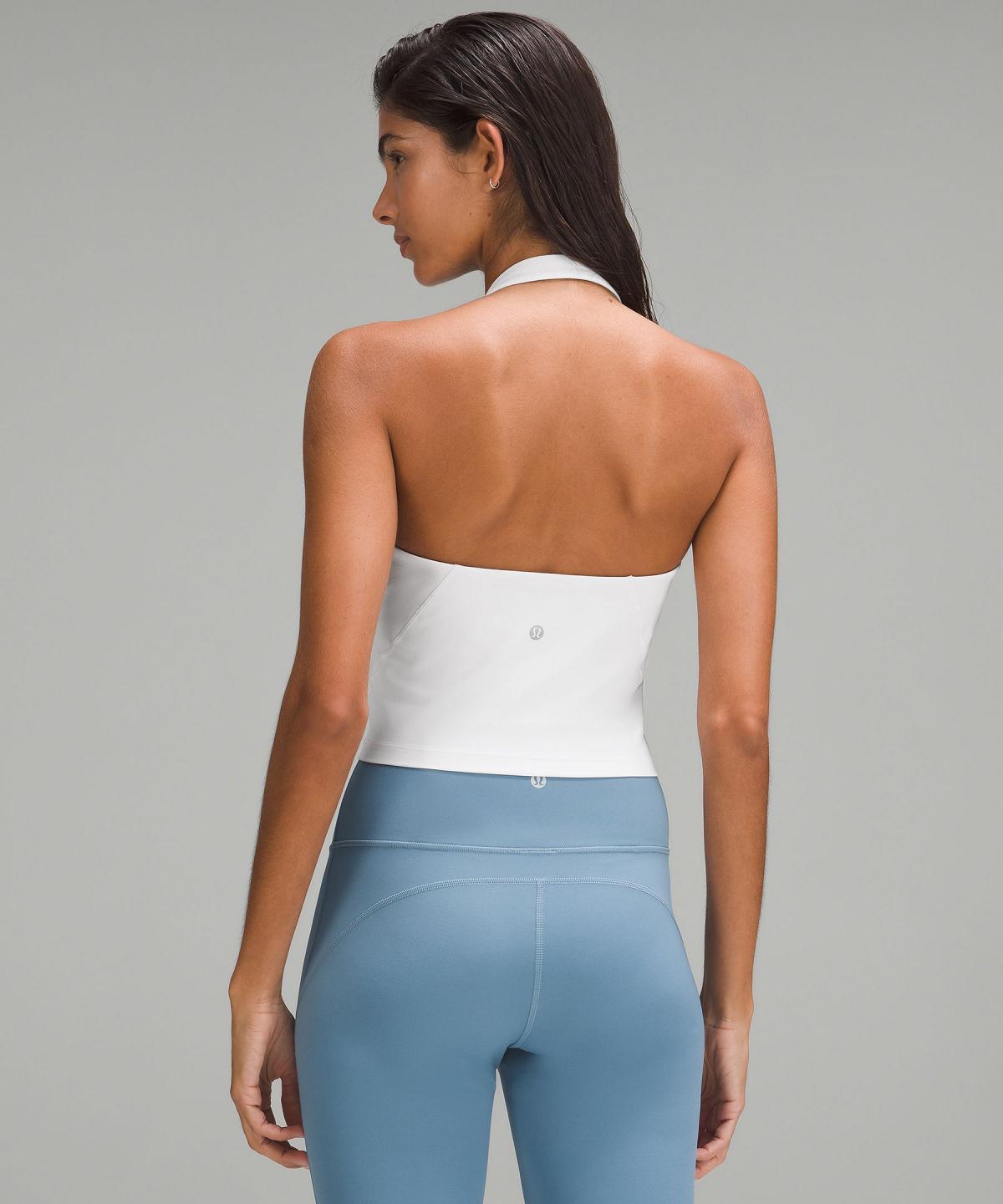 White Women Lululemon Align™ Halter Shirts | AU_LuLu74341