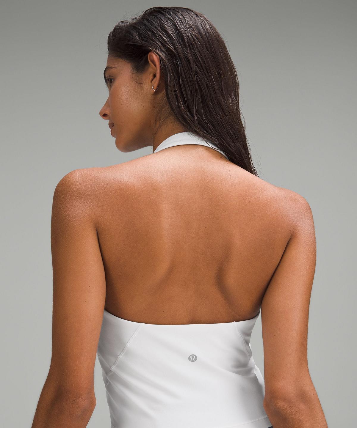 White Women Lululemon Align™ Halter Shirts | AU_LuLu74341