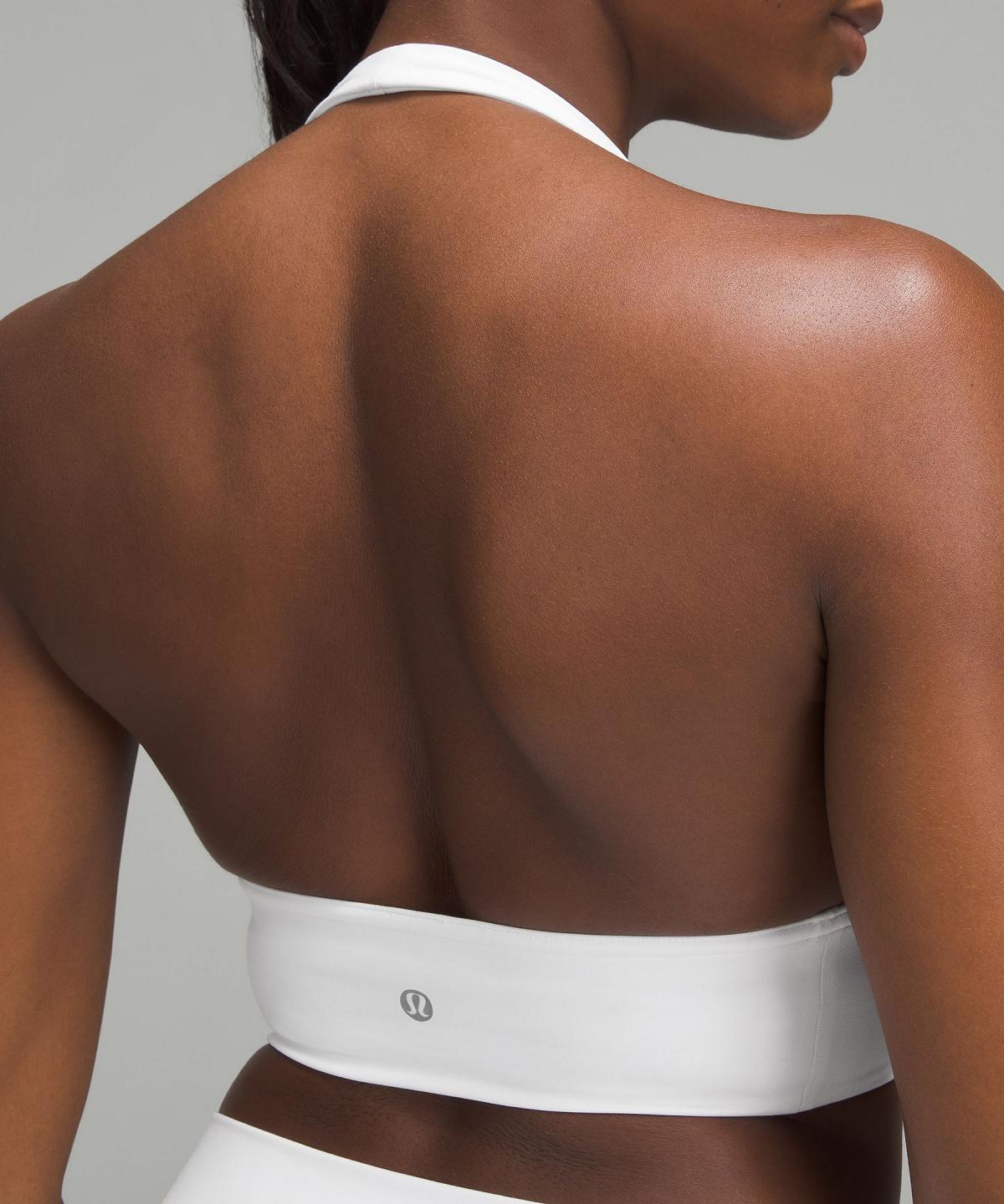 White Women Lululemon Align™ Halter Sports Bra | AU_LuLu95160