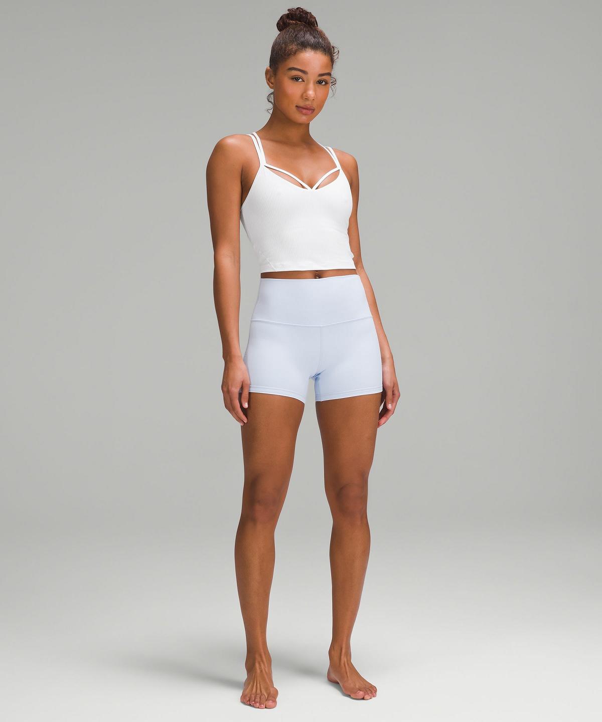 White Women Lululemon Align™ Strappy Ribbed Shirts | AU_LuLu77100